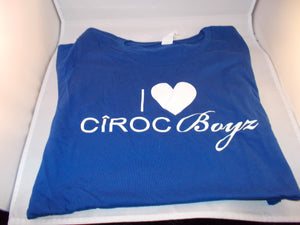 I Love Ciroc Boys Fitted T'Shirt
