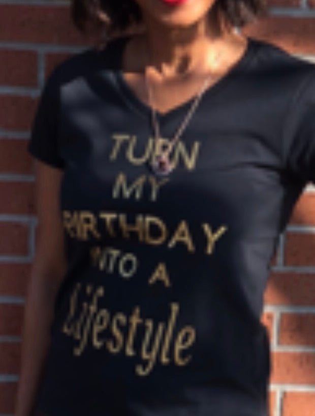 Lifestyle Birthday T'Shirt